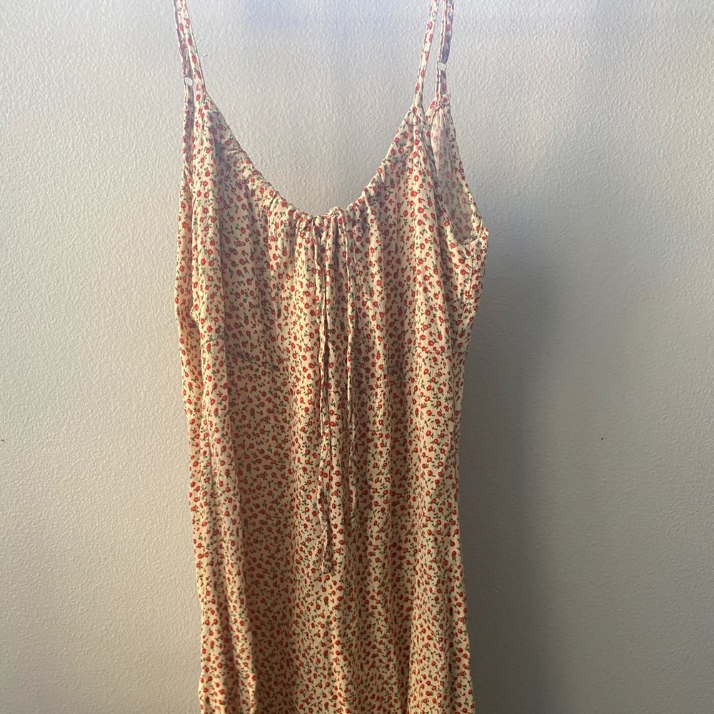 Brandy Melville yellow floral dress